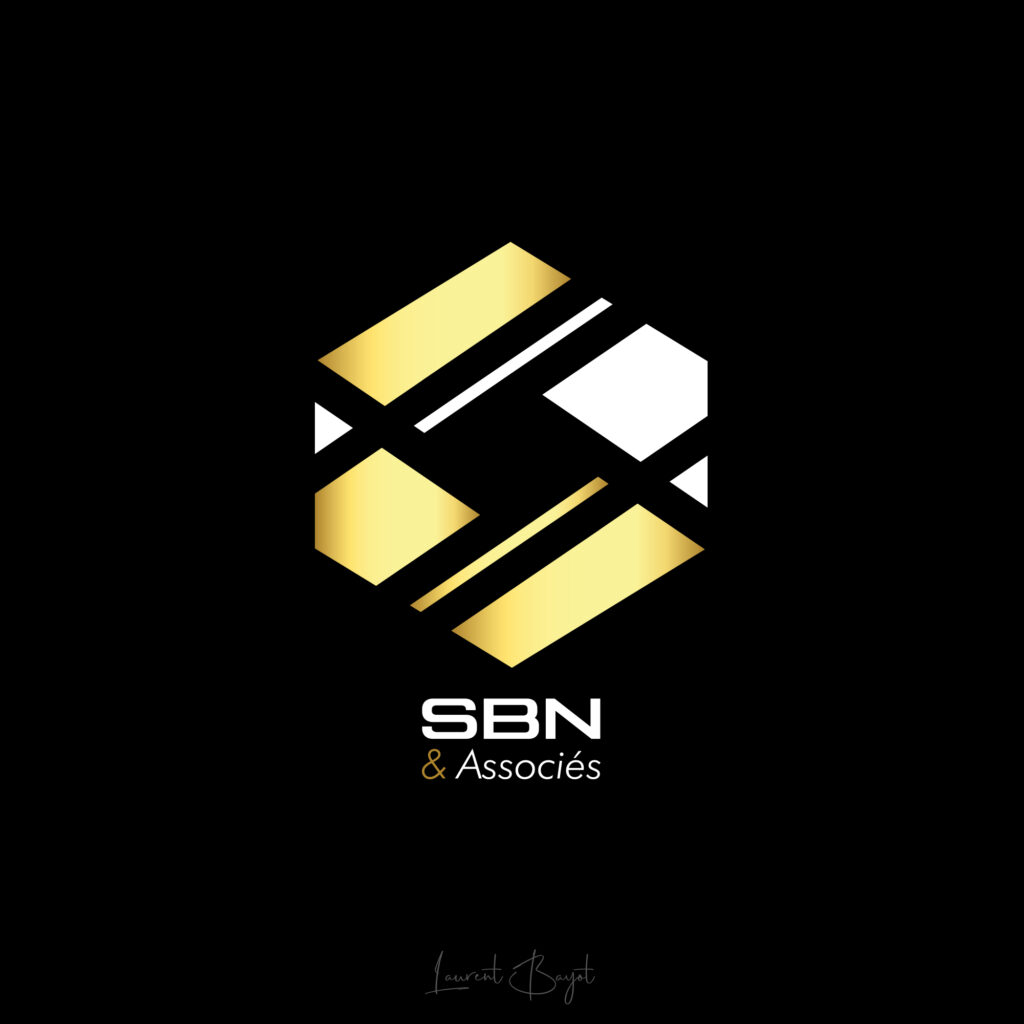 logo luxe doré noir