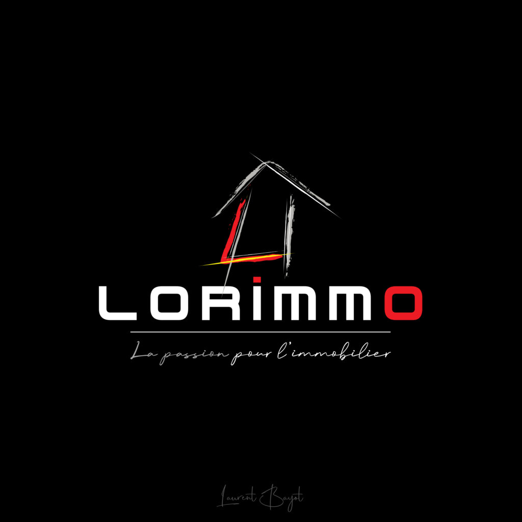 logo immobilier pinceau