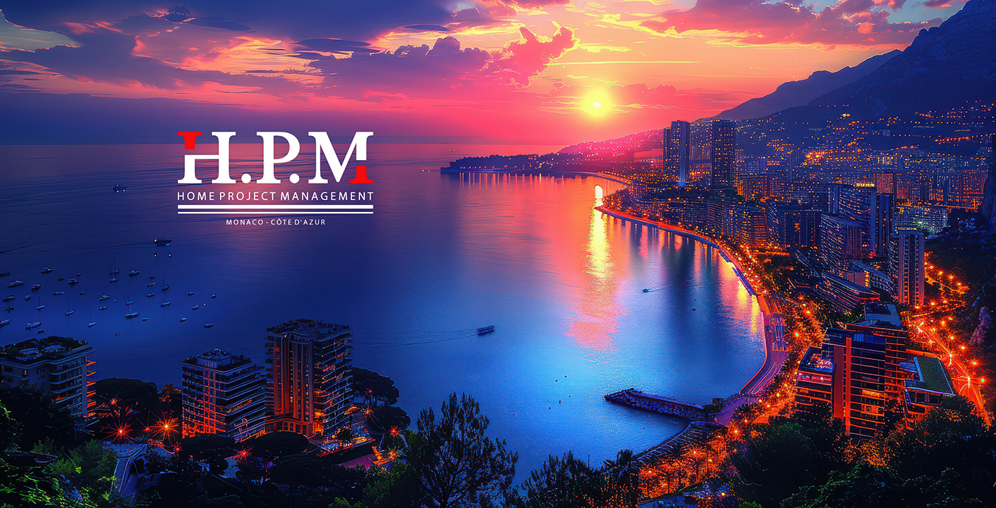 logo Monaco ville nuit